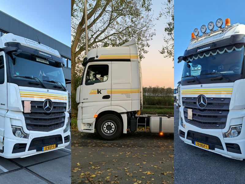 Nieuwe mercedes trucks in augustus